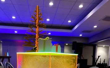 Neon Christmas Party
